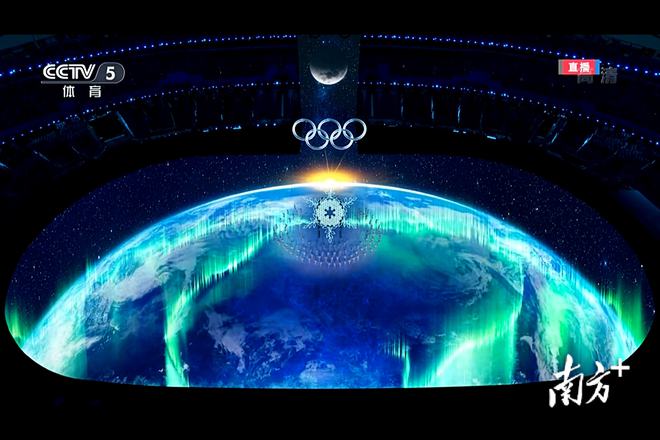 全球共賞 閃耀冬奧 翠亨新區燈企以科技之光點亮北京冬奧會開幕式